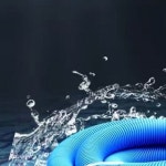 풀장 호스 15m 주름형 블루 물청소 배수 정원 세차 다목적 유연 내구성 : 산돌미랑