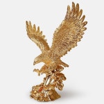 장식용 인테리어 소품 빈티지 오브제 장식 황금 진열장 : 우노세컨