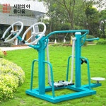 야외 공원 복합 세트 스트레칭 강변 피트니스 웰빙 운동 스포츠 제품 기구 유연성 건강관리 근력 : 1010포인트