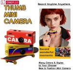 레트로캠코더 빈티지 카메라 비디오 원플러스 1080p 디지털 096인치 캠코더 레트로 키체인 메모리 카드 플래시 Only Card : 오하라잡화점