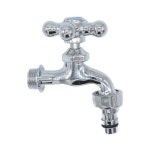 세탁기수도꼭지 1구 호스연결 커플링 온수 냉수 가랑 베란다 수도 부속 교체 15A(냉수) : 배관컴퍼니.