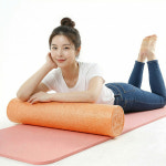 [국내생산] 비핏 EPP 60cm 폼롤러 종아리 지압 요가 필라테스 스트레칭 마사지 하드 : 비핏 앱코치