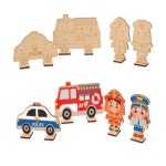 해솔 교통만들기 안전기관 횡단보도 교통안전 소근육발당 : 해솔가게