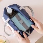 어린이집 유치원 소풍 도시락 가방 귀여운 보냉 주머니 : 에버그린 본점