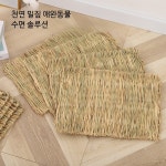 닭둥지 산란통 부화장 애완용품 나비모양짚집 미끄럼방지 : 글로셋