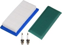 93400 115400 133400을 위한 스파크 플러그 교체용 HIFROM 플랫 에어 필터 카트리지 프리필터 494511S 492889S 교체 : 헤이즐베이커