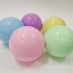 플라스틱 뽑기 볼 축제용 이벤트 60mm 단색 원형 : 에이나인