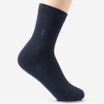 에스우디자인 남성 중목 양말 네이비 남자양말 : 에스우에브리팜