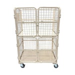 스마토 SMRT-118017F 4문형 롤테이너 1.1m 500kg 하중 수납 운반기 : 미우현산업공구