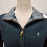 RODRIGO 집업 울 가디건 여 66 J5994 : 스카이빈티지