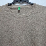 BENETTON 울 라욷드 니트 여 J5992 : 스카이빈티지