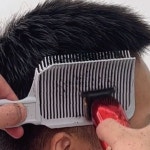 이발 가이드빗 바리깡 커트 보조도구 헤어라인 정리 미용 이발소 전문가용 남성 : 뷰글로벌