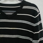 브이넥 니트 남여공용  XL J6009 : 스카이빈티지