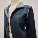 RODRIGO 집업 울 가디건 여 66 J5994 : 스카이빈티지