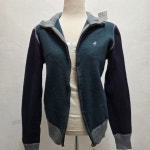 RODRIGO 집업 울 가디건 여 66 J5994 : 스카이빈티지