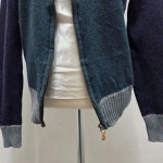 RODRIGO 집업 울 가디건 여 66 J5994 : 스카이빈티지