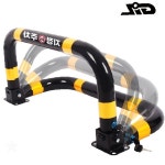 접이식 주차 차단기 차량 진입 통제 볼라드 고정 앵커 포함 열쇠 잠금 개폐식 : 마이굿니스