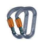 SOB 자동 잠금 클라이밍 카라비너 클립 25kN 튼튼한 커넥터 래펠링 장비 구조 야외 프로젝트 개 목줄 : 핫아이스토어