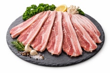 냉삼 냉동삼겹살 구이용 수육용 보쌈용 캠핑용 고원돈 아그로슈퍼 수입 칠레산 삼겹살 1kg : 원창