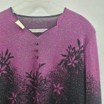 AGLIA JAPAN 긴팔 티 여 66/77 J5991 : 스카이빈티지