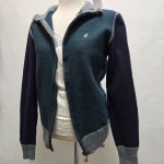 RODRIGO 집업 울 가디건 여 66 J5994 : 스카이빈티지