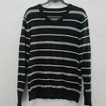 브이넥 니트 남여공용  XL J6009 : 스카이빈티지