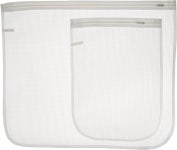 휘트모어 지퍼 메시 워시백 - 흰색(2피스 세트) 2 pc. MESH WASH BAGS S/2 : 노아리