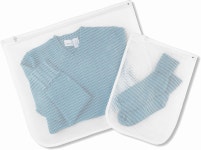 휘트모어 지퍼 메시 워시백 - 흰색(2피스 세트) 2 pc. MESH WASH BAGS S/2 : 노아리
