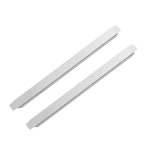 소로 에센셜 - 12인치 스테인리스 스틸 스팀 테이블 호텔 팬 어댑터 바 세트 2개 레스토랑용 안티 잼 상업용 주방 용품 및 뷔페용 푸드 : B비컴퍼니