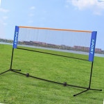 야외 배드민턴 네트 공원 이동식 배드민턴망 3.1m 휴대 운동장 수업 연습 : 판다상