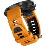 오네스트랩 | Garmin Fenix 5/Fenix 5 Plus/Fenix 6 Pro/Fenix 7 스마트워치용 8 Solar/Amoled 47mm 소프트 실리오네 스트랩과 Black/ Lime...