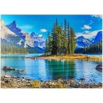 11328051 직소 퍼즐 취미 놀이 MyPuzzle Spirit Island in Maligne Lake - 재스퍼 국립공원 캐나다 프리미엄 1000피스 어른용 : 오공코... 