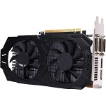 Matybobe 고해상도 멀티미디어 인터페이스 디스플레이포트 DVI 인터페이스를 위한 듀얼 쿨링 팬이 장착된 마티보브 PC 그래픽 카드... 