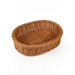 타원형 pp 라탄 트레이 수공예 폴리프로필렌 트레이 다용도 위생 : 만들기추천