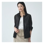 [지센] 여성 시쓰루 반후드 집업 코트 LCCAO427BK 1131398 : deeru