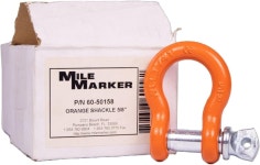 마일 마커 6050158 파우더 코팅 58 사양 후크 제한 하중 오리지널... 있는 링 동일한 금속 합금 장비와 간편한 설치 5/8 1-Pack : 월드프라임샵2