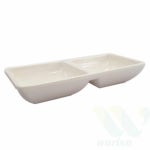 위라이즈 소스 나눔접시 2구 멜라민그릇 주방식기 : 위라이즈