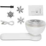 세탁소 업소용 보푸라기 필리페인 보풀 제거기 원단 제모기 USB 충전식 전기 가벼운 휴대용 가정 여행 사무실 ABS 소재 흰색 260g : 새하얀미로... 