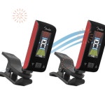 Fender 기타 튜너 클립온 360도 LCD 2개 RR : 은3트린카