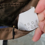 MODEACOTE ITALY 가죽 미니스커트 여 29 J6066 : 스카이빈티지