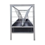 염소 염소먹이통 먹이통 송아지 건초 농장 밥통 높이 너비 사료 : 카본릭스