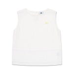 [백화점 홈쇼핑 정품] Lee 키즈 코튼 아일렛 민소매 블라우스 화이트 LK2502SS74WH : 뚝딱23