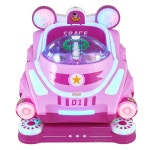 코인 라이더 장난감 오락기 흔들리는 자동차 키즈존 휴게소 옐로우 오리 : M1H1