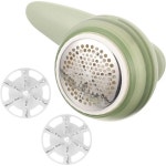 보풀제거기 휴대용 세탁소 카페트 충전식 패브릭 제거기 및 보풀 이중 블레이드 옷 스웨터와 카펫용 가정 여행용 : 새하얀미로트윈룸