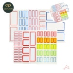 [대천] 라벨스티커 사무용품 분류스티커 일반 견출지 : 대천