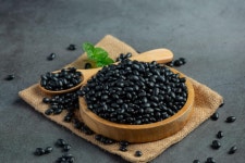 살기 좋은 음식 - 검은콩 1파운드 비GMO 통건두 싹트기 코셔 벌크. 식물성 단백질 섬유질의 훌륭한 공급원. 콩 수프 샐러드 칠리에 16... 