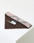 바버 베이지 Classic Tartan 반다나 S-M URMJ3F909I2 : 바버