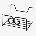 에스우디자인 벽걸이 가방걸이 블랙 가방정리파우치 : 에스우에브리팜