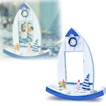 감성 나무 장식 액자 해양 해변 테마 액자 조형물 디자인 : 아빠의집