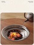 고기집테이블 업소용 불판테이블 식당 원형 테이블 : 오버시스벨라